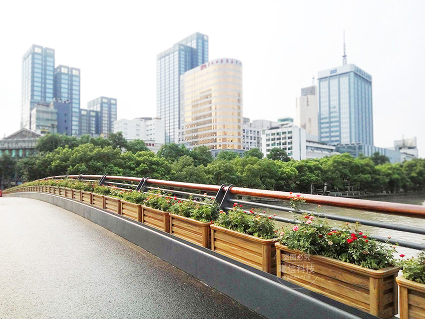 高架橋梁花箱浙江案例